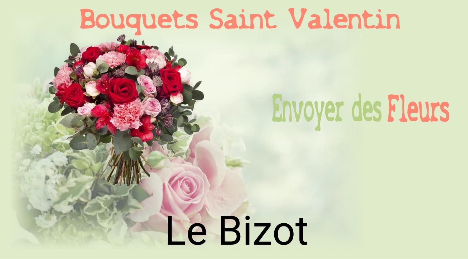 Roses de Saint-Valentin livrées à Le Bizot
